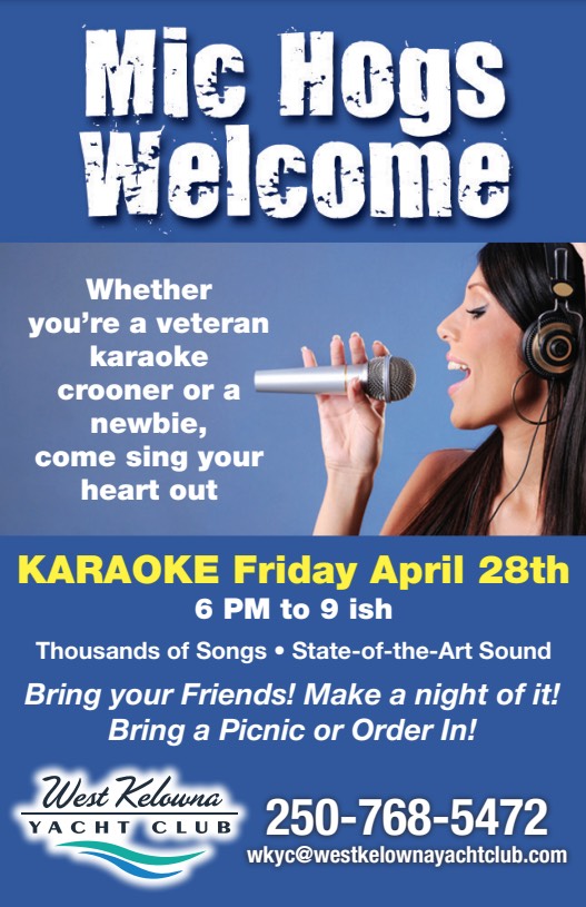 Karaoke Night West Kelowna Yacht Club